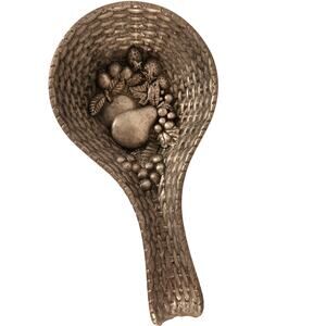 Gorham Metal Holloware Country Terrace Spoon Rest